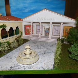 Römische Villa mit Garten